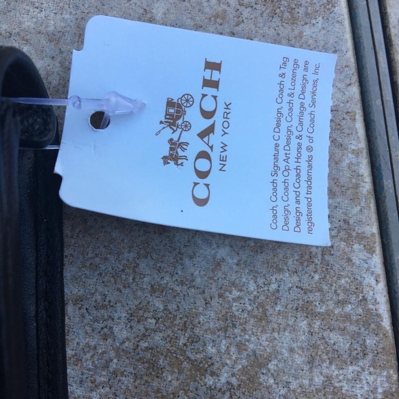 NWT Coach F53617 slim envelope wallet black 12 CM - Picture 10 of 11